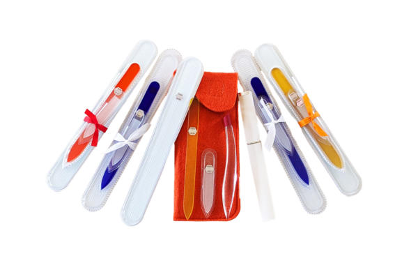 Manicure & Pedicure Glasfeilen 3er-Set – Bild 3