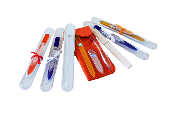 Manicure & Pedicure Glasfeilen 3er-Set – Bild 2