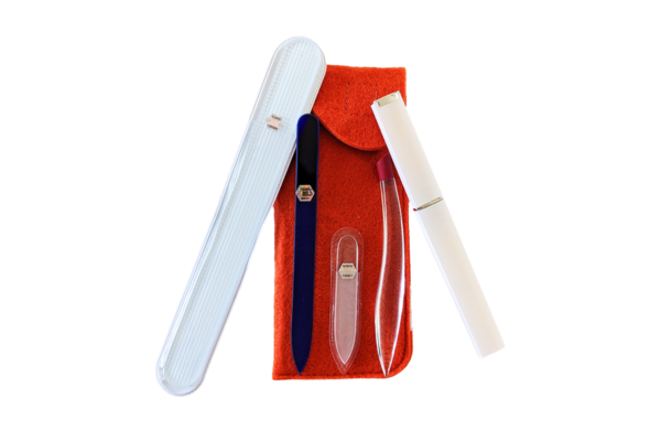 Manicure & Pedicure Glasfeilen 3er-Set