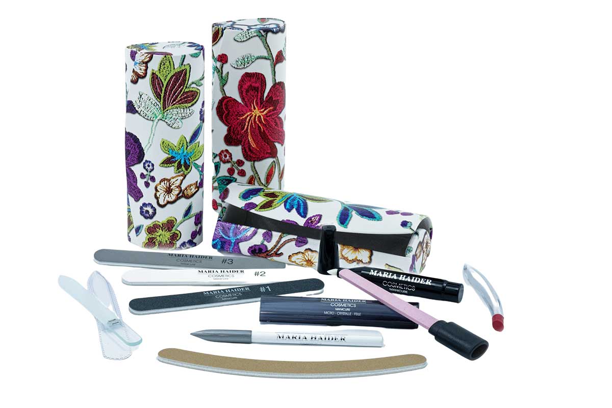 Nagelpflege Basis-Set Exclusiv: Blossom Floral | Maria Haider Cosmetics  Manicure