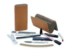 Nagelpflege Basis-Set Exclusiv: Twice braun/beige