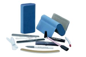 Nagelpflege Basis-Set Exclusiv: Twice hellblau/dunkelblau